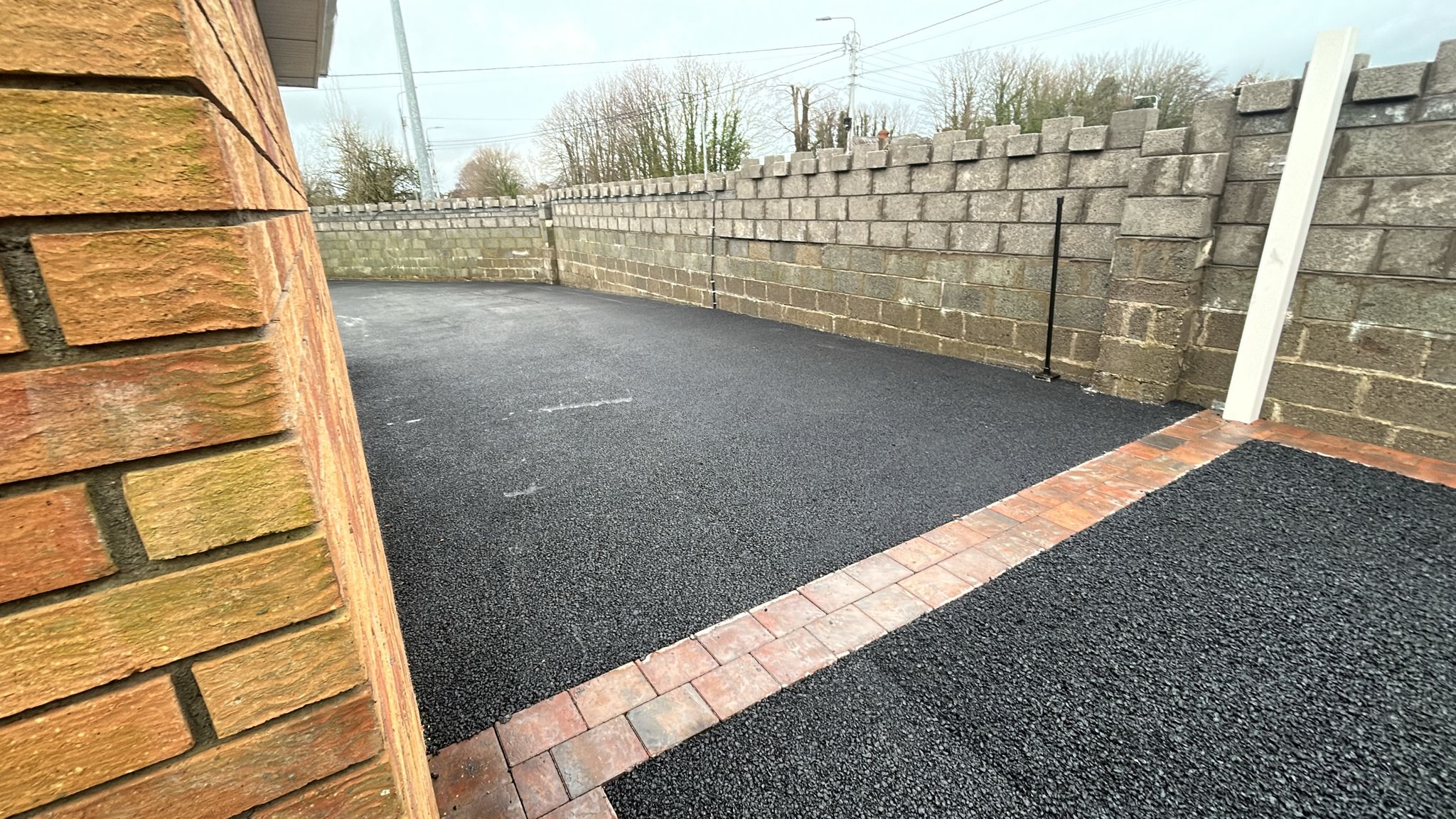 Tipperary Groundworks team working on a driveway in County Tipperary
